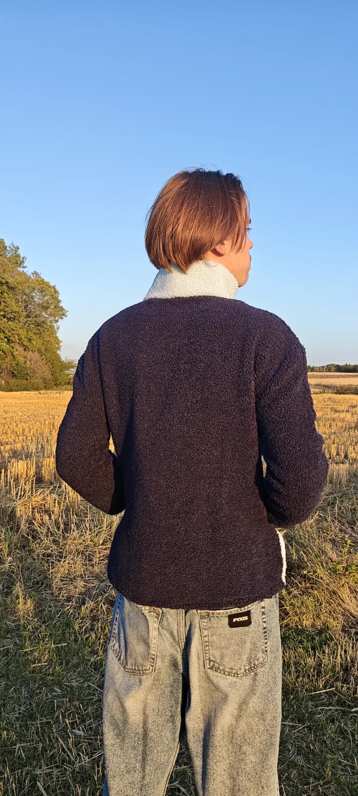 Poche et étiquette Liséa de la veste Gauthier